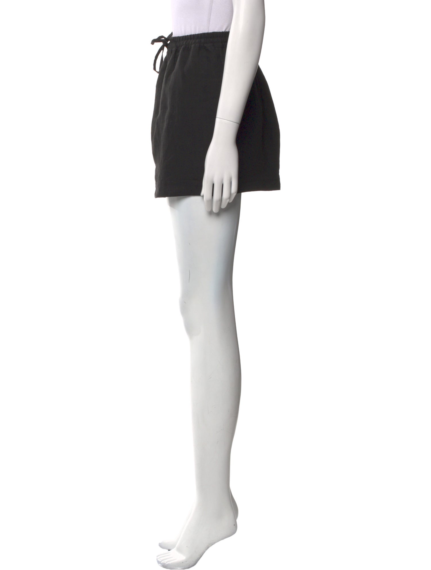 Le Kasha Linen Mini Shorts