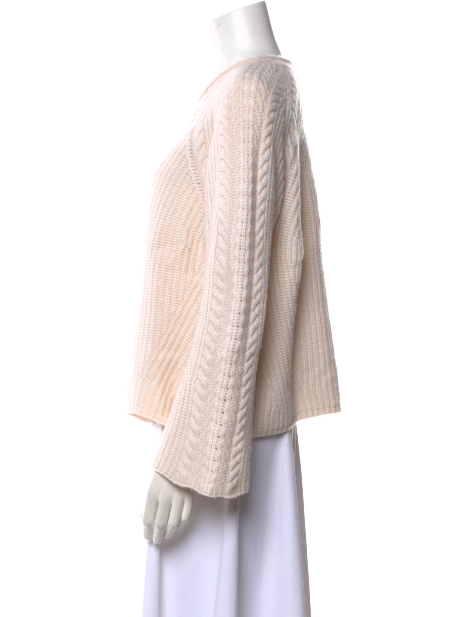 Le Kasha Cashmere Scoop Neck Sweater