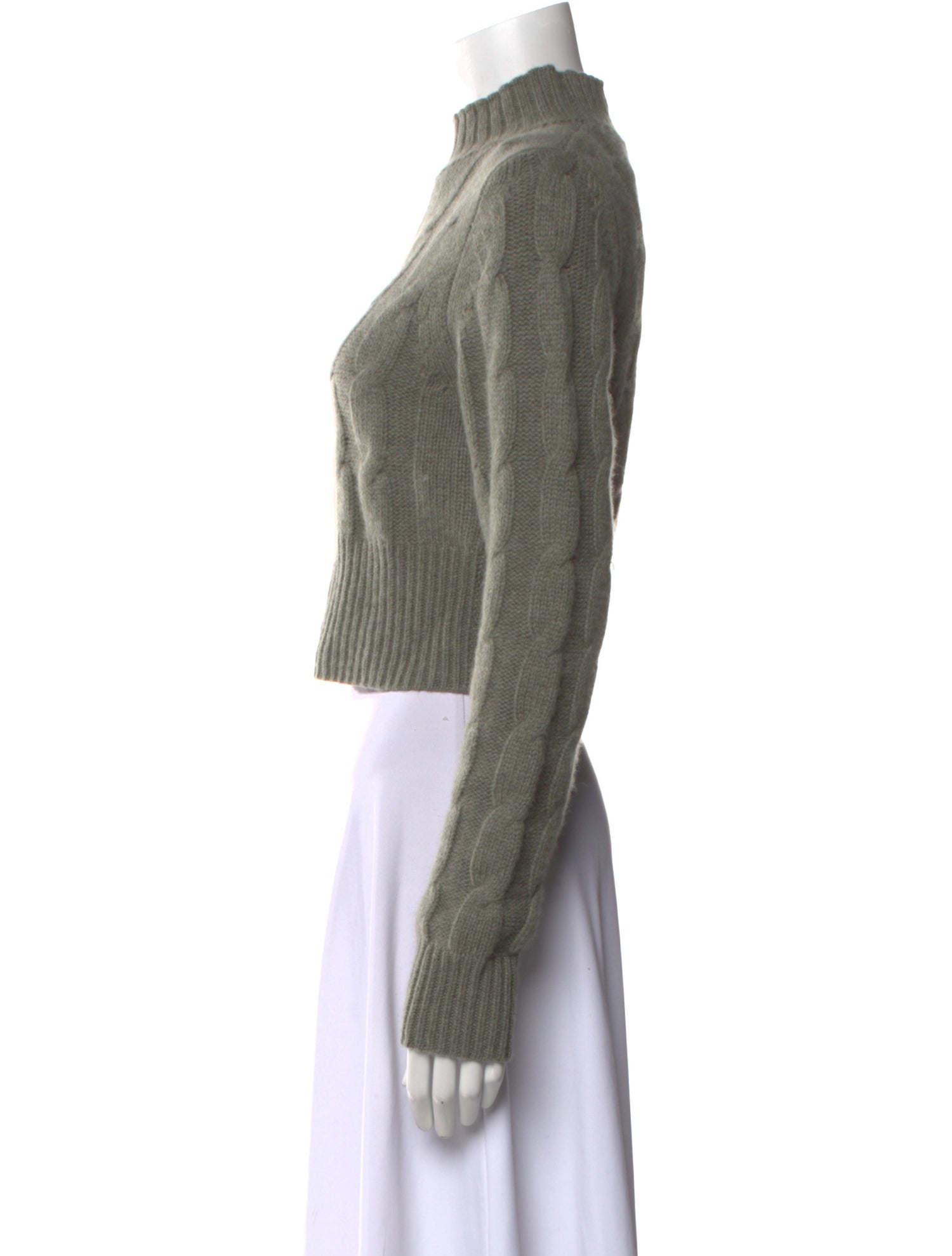 Le Kasha Cashmere Mock Neck Sweater