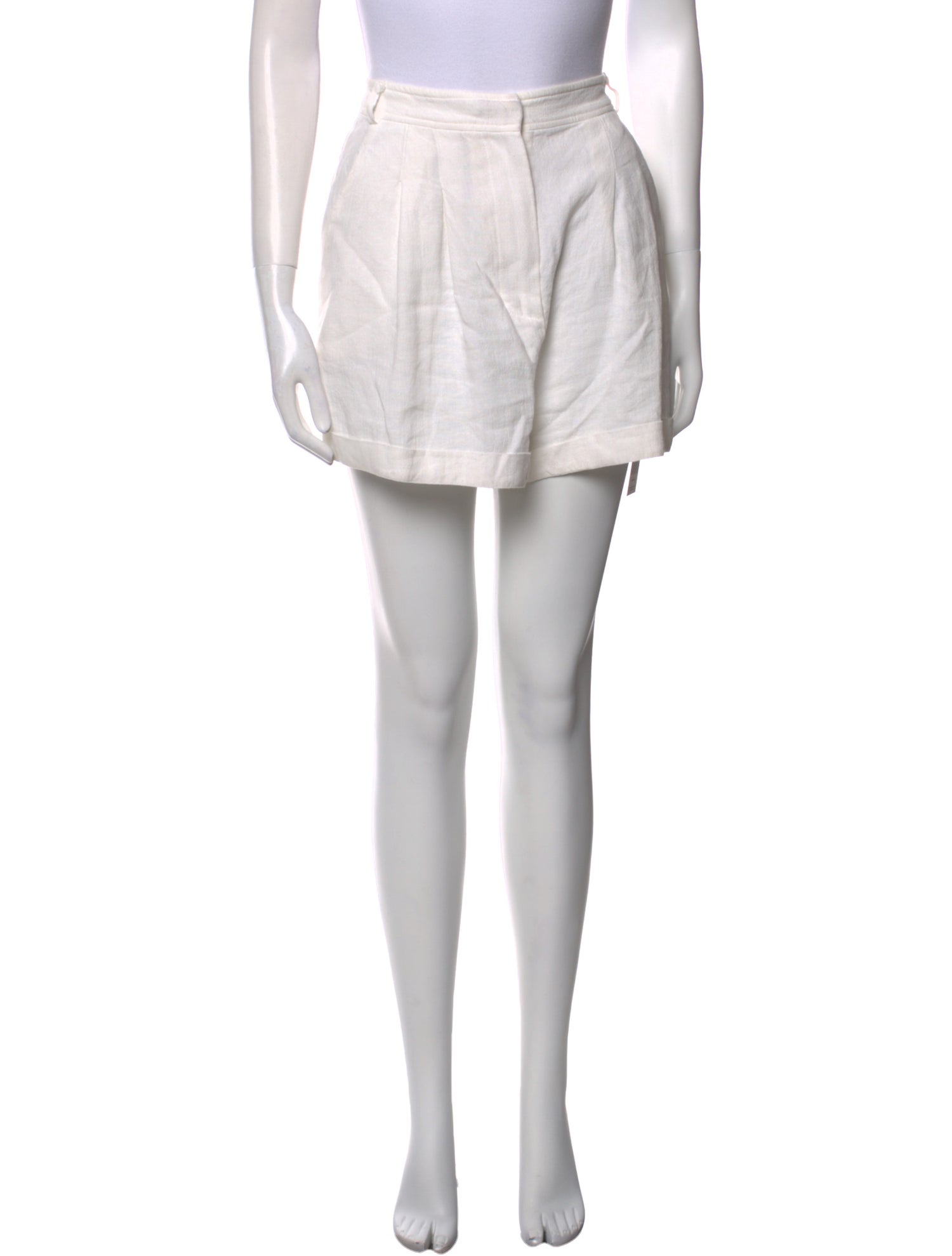 Le Kasha Linen Mini Shorts