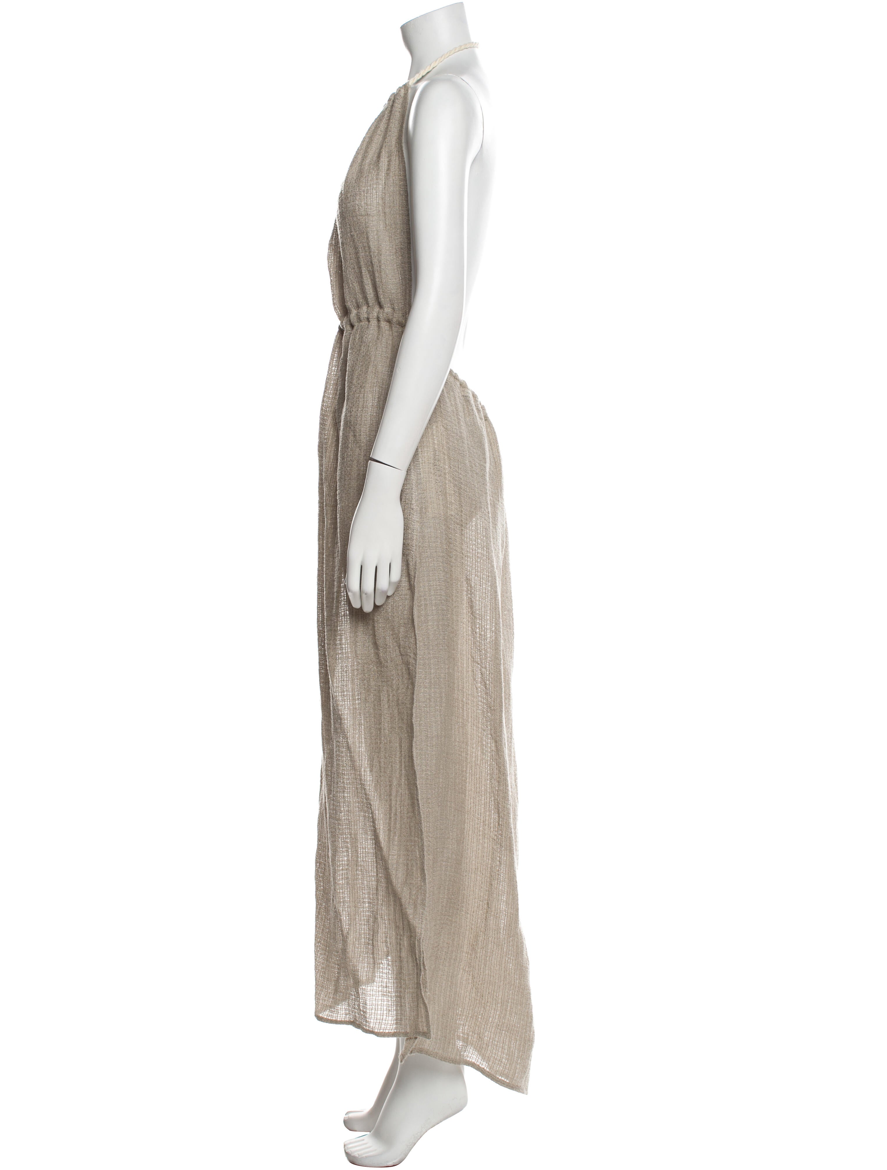 Le Kasha Linen Long Dress