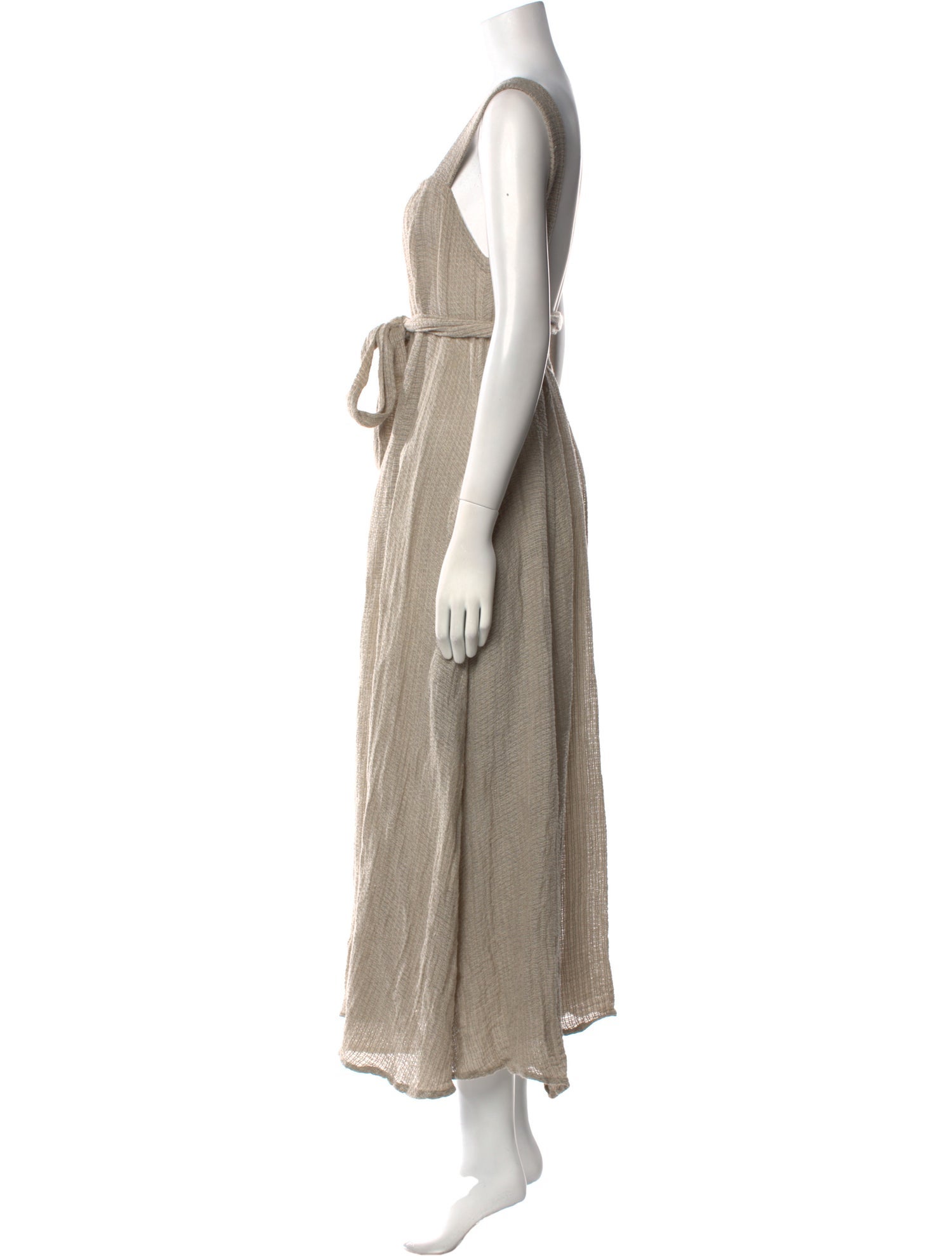Le Kasha Linen Long Dress