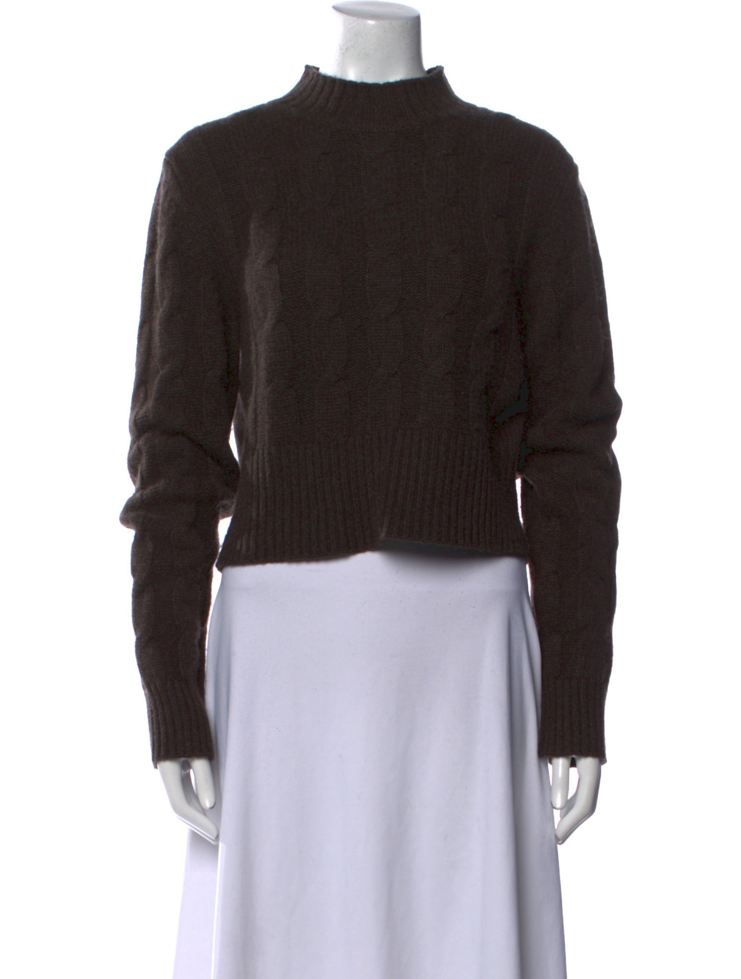 Le Kasha Cashmere Mock Neck Sweater