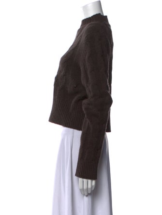 Le Kasha Cashmere Mock Neck Sweater