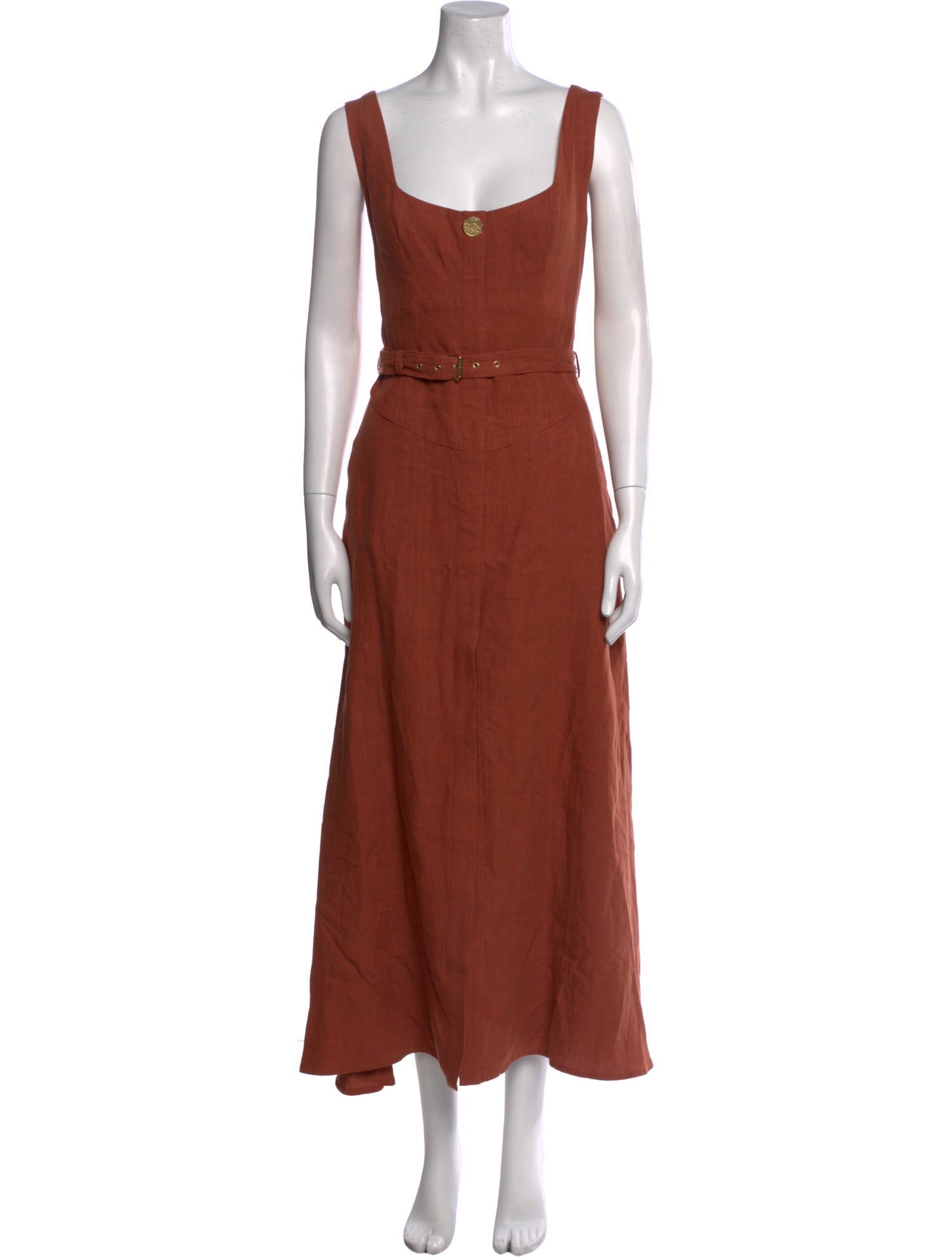 Le Kasha Linen Long Dress w/ Tags