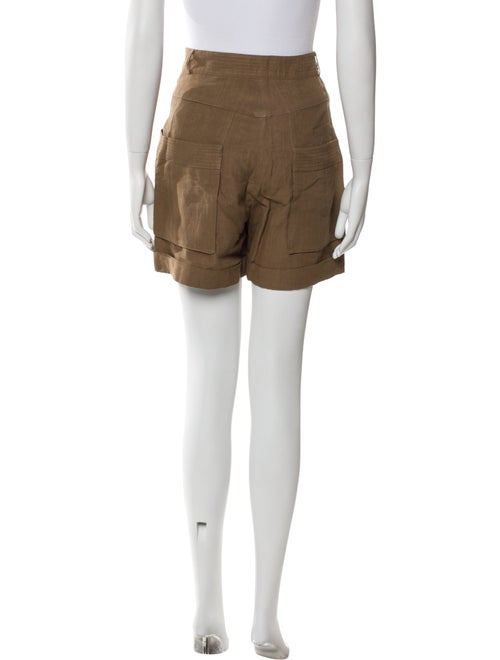 Le Kasha Linen Mini Shorts