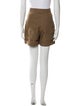 Le Kasha Linen Mini Shorts