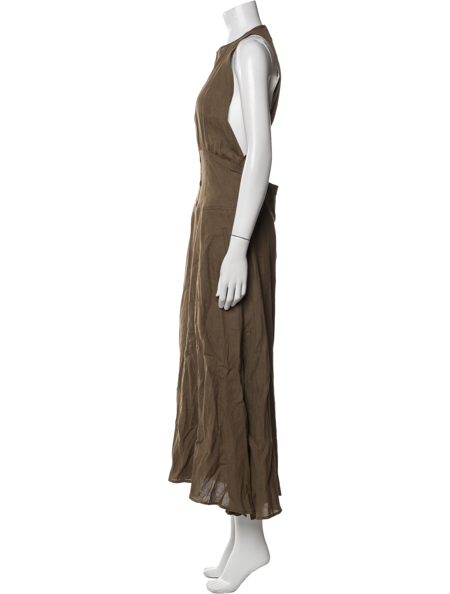 Le Kasha Linen Long Dress