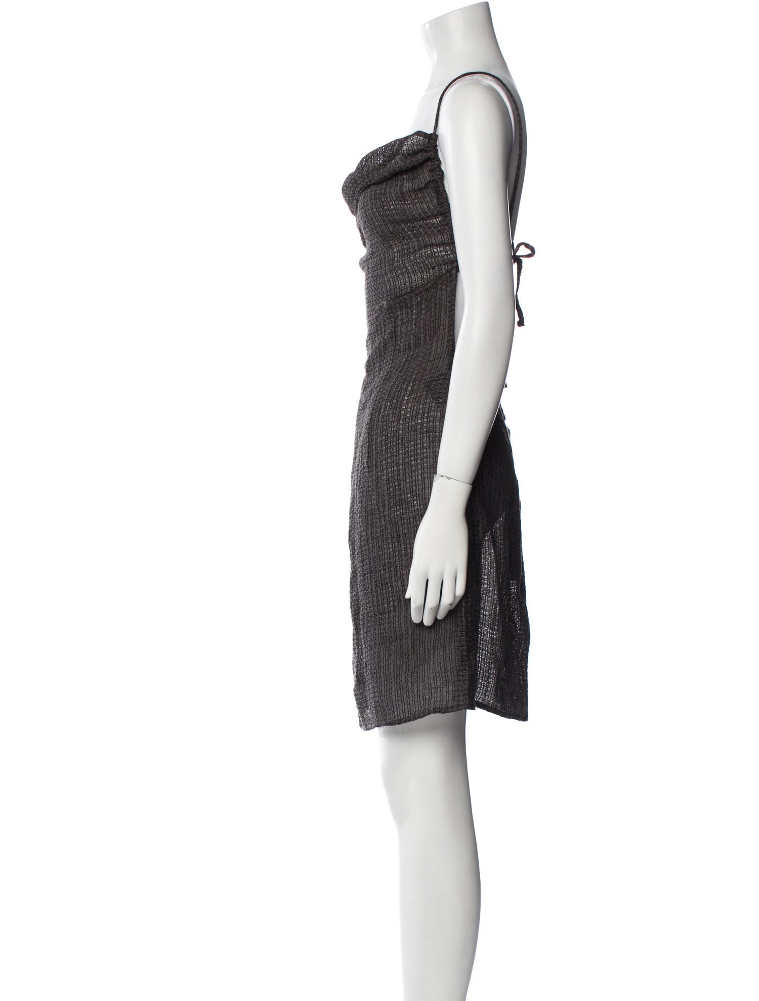 Le Kasha Linen Mini Dress w/ Tags