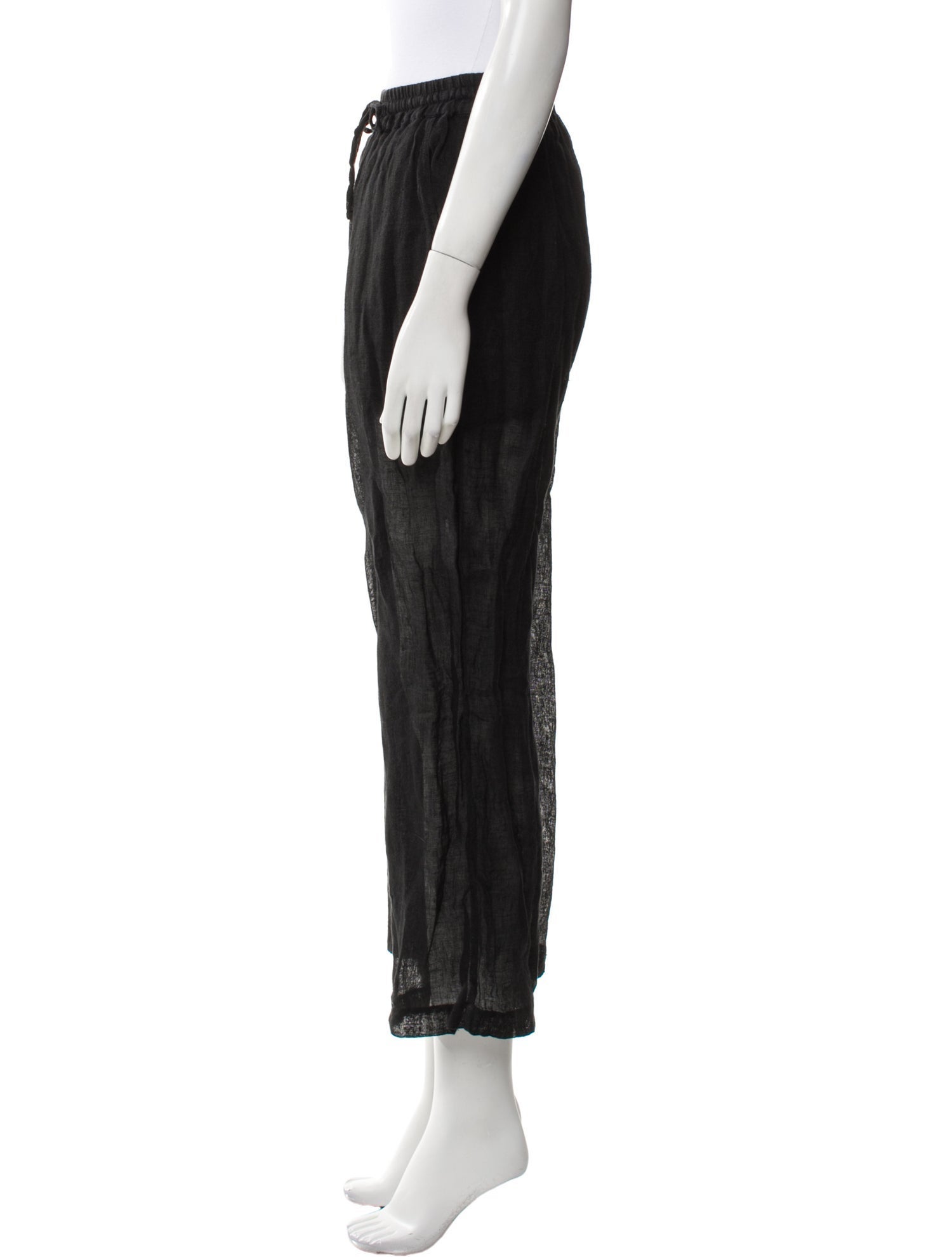Le Kasha Linen Wide Leg Pants