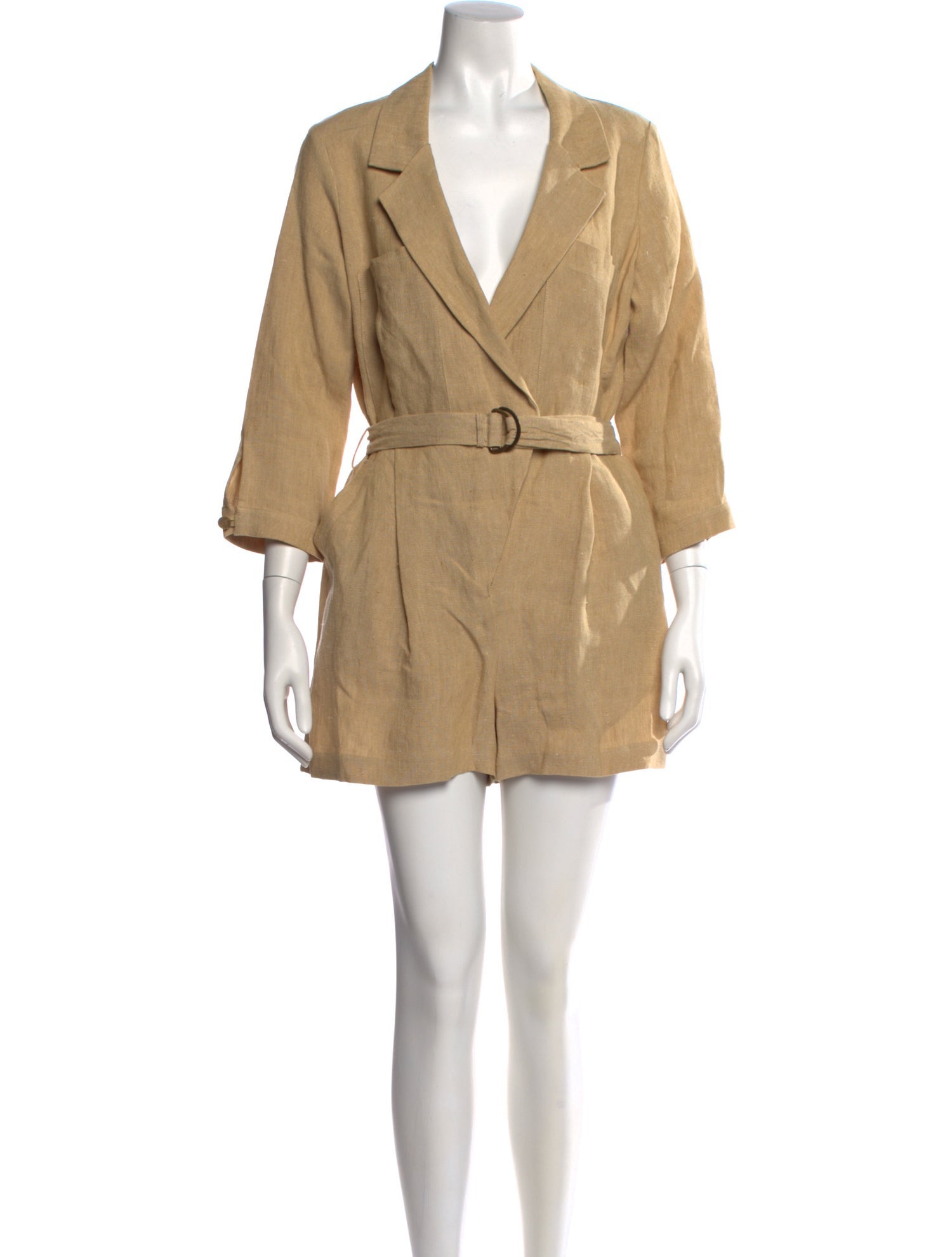 Le Kasha Linen Romper w/ Tags