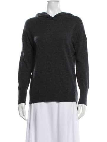 Pre-owned Le Kasha V-neck Sweater In Black