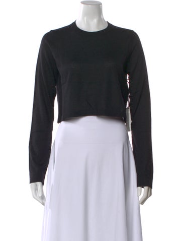 Pre-owned Le Kasha Cashmere Crew Neck Sweater W/ Tags In Black