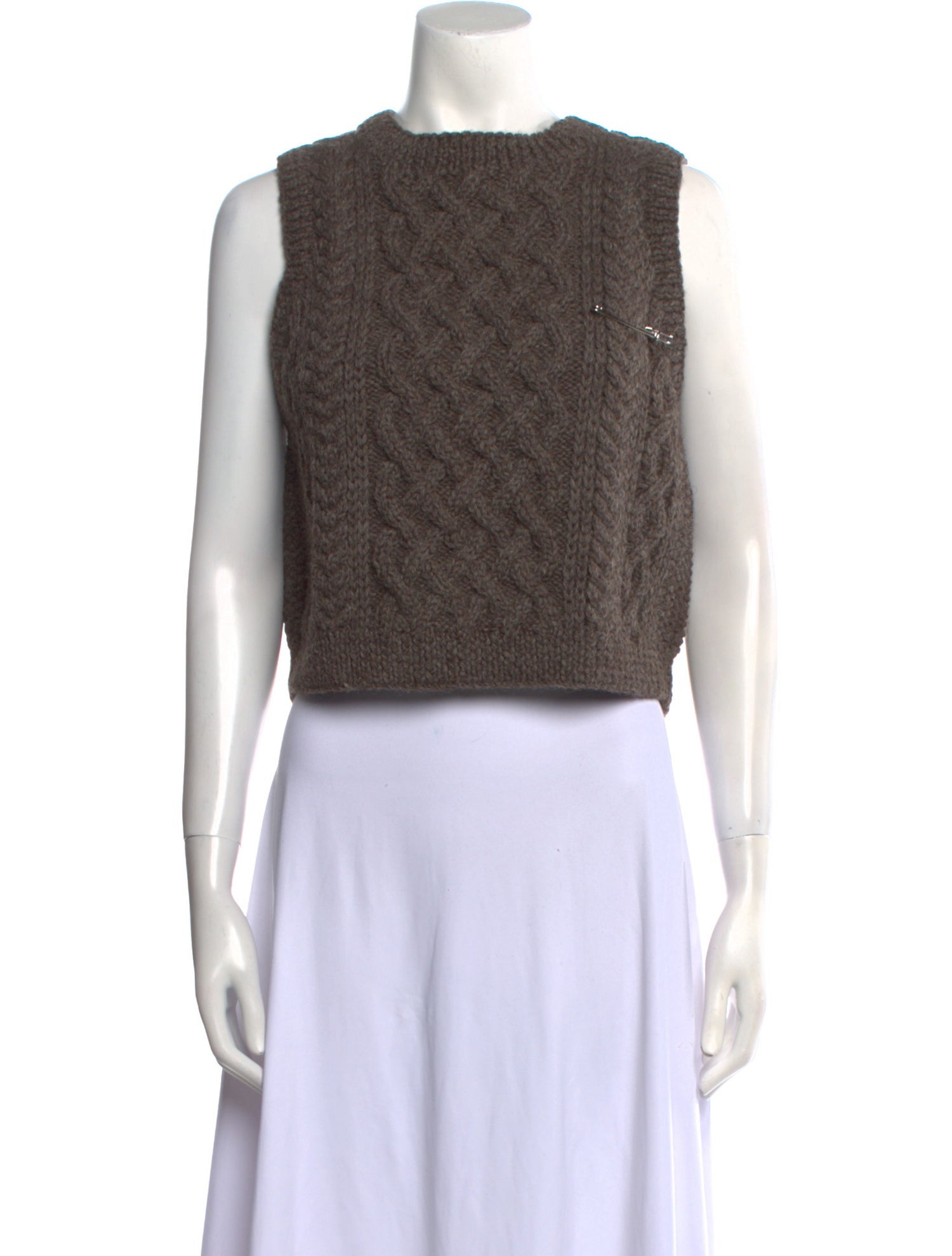 Le Kilt Wool Mock Neck Sweater