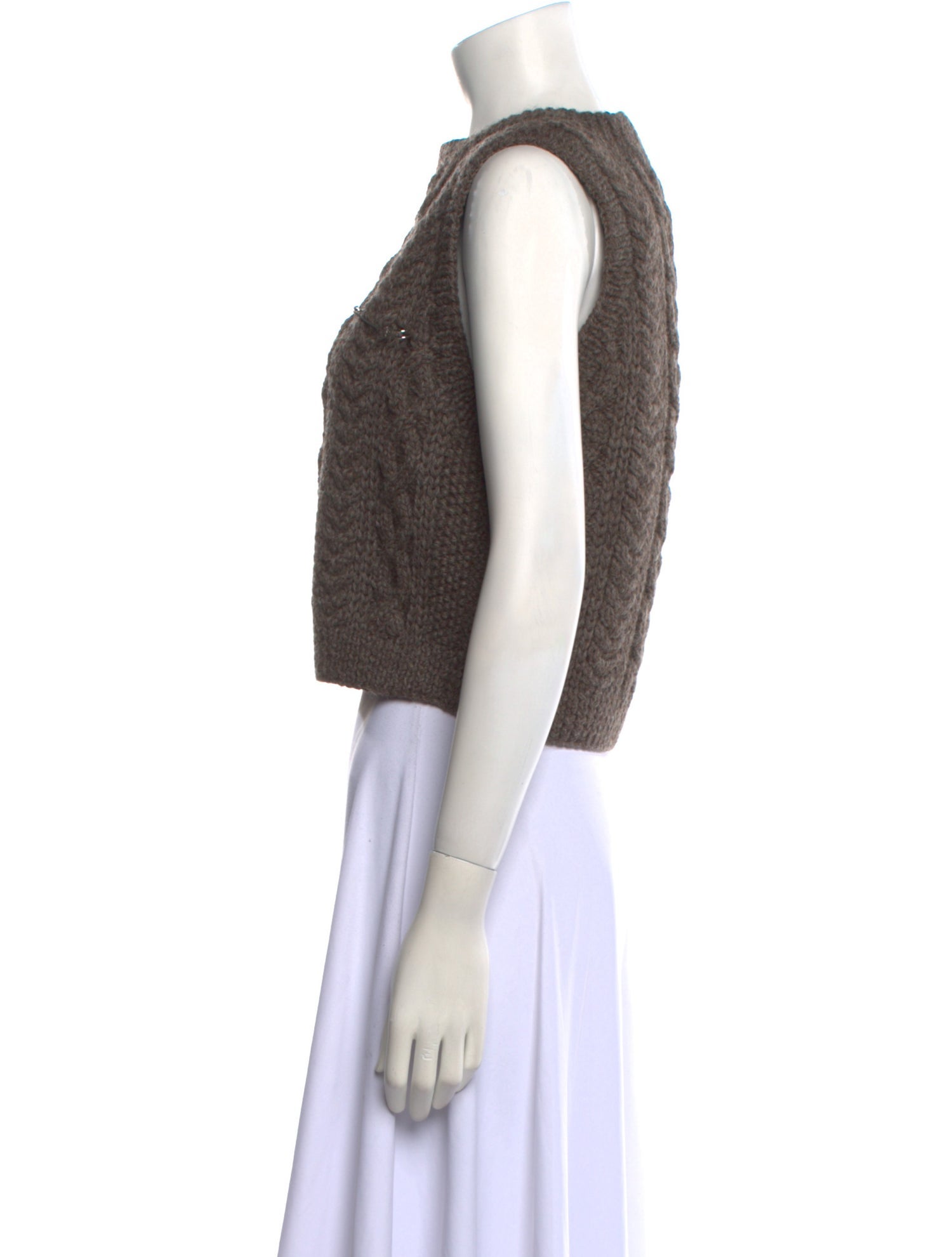 Le Kilt Wool Mock Neck Sweater