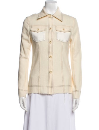 Le Kilt Wool Denim Jacket