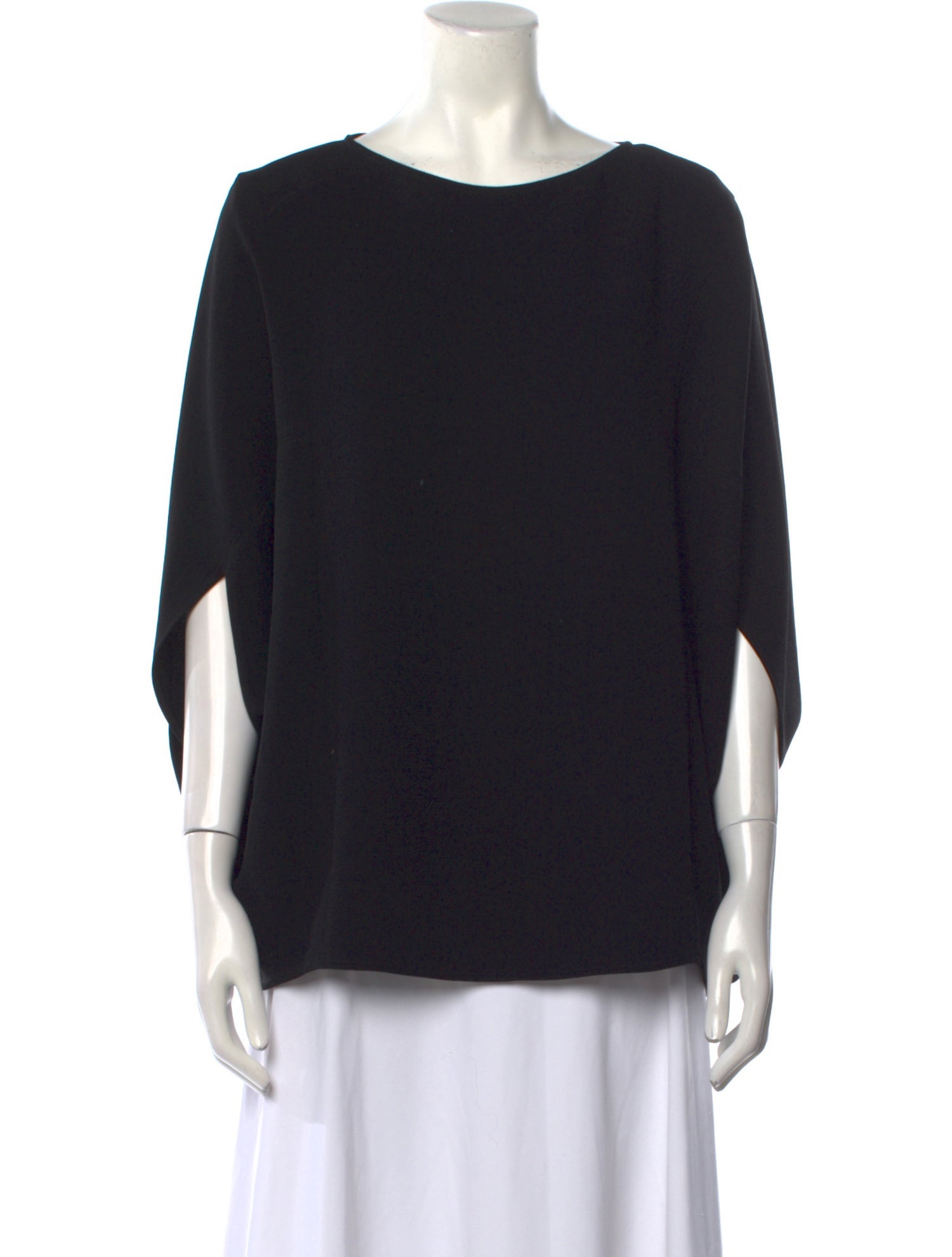 Louise Kennedy Bateau Neckline Three-Quarter Sleeve Top
