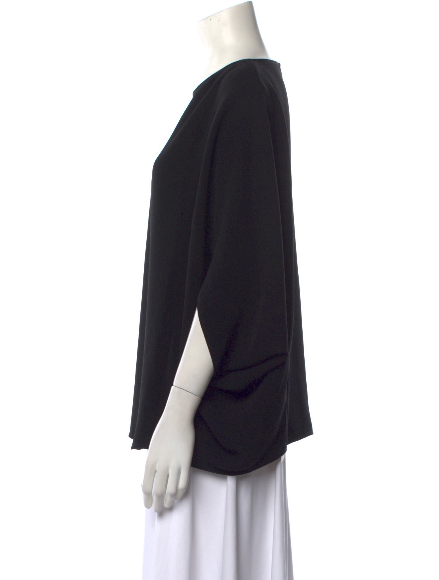 Louise Kennedy Bateau Neckline Three-Quarter Sleeve Top