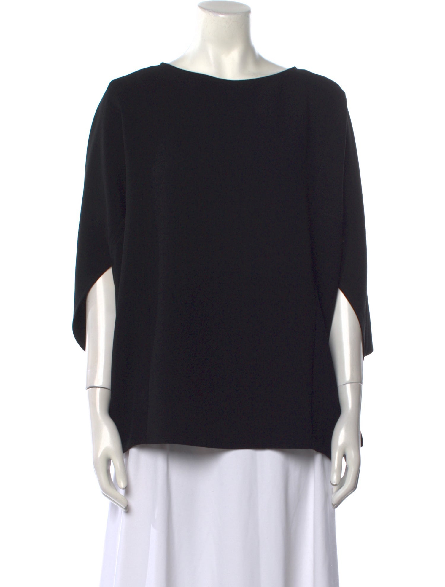 Louise Kennedy Bateau Neckline Three-Quarter Sleeve Top