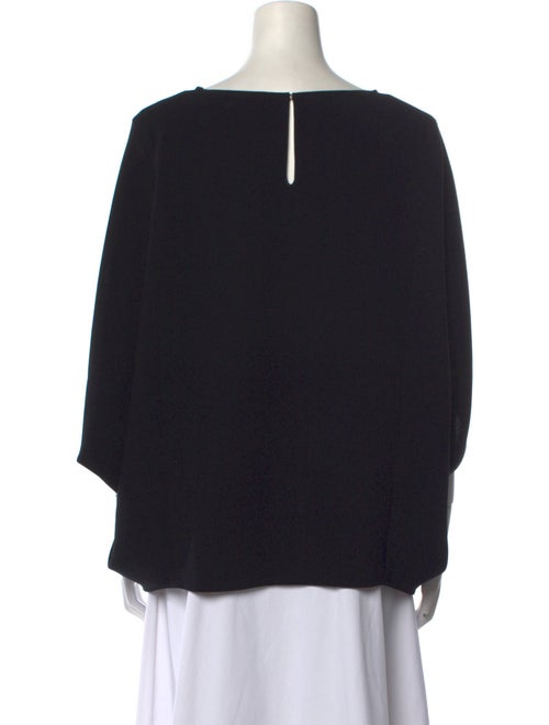 Louise Kennedy Bateau Neckline Three-Quarter Sleeve Top