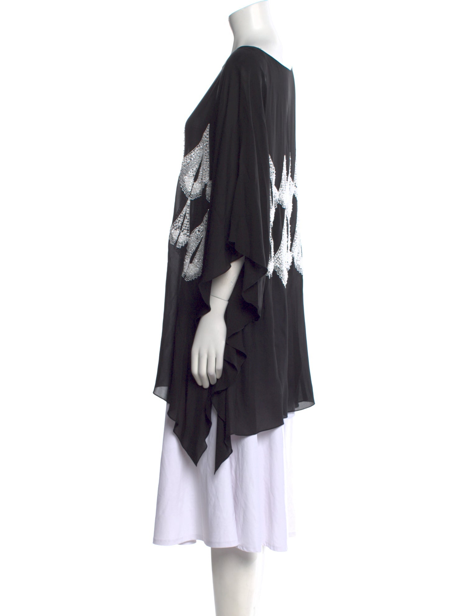 Louise Kennedy Silk Graphic Print Tunic