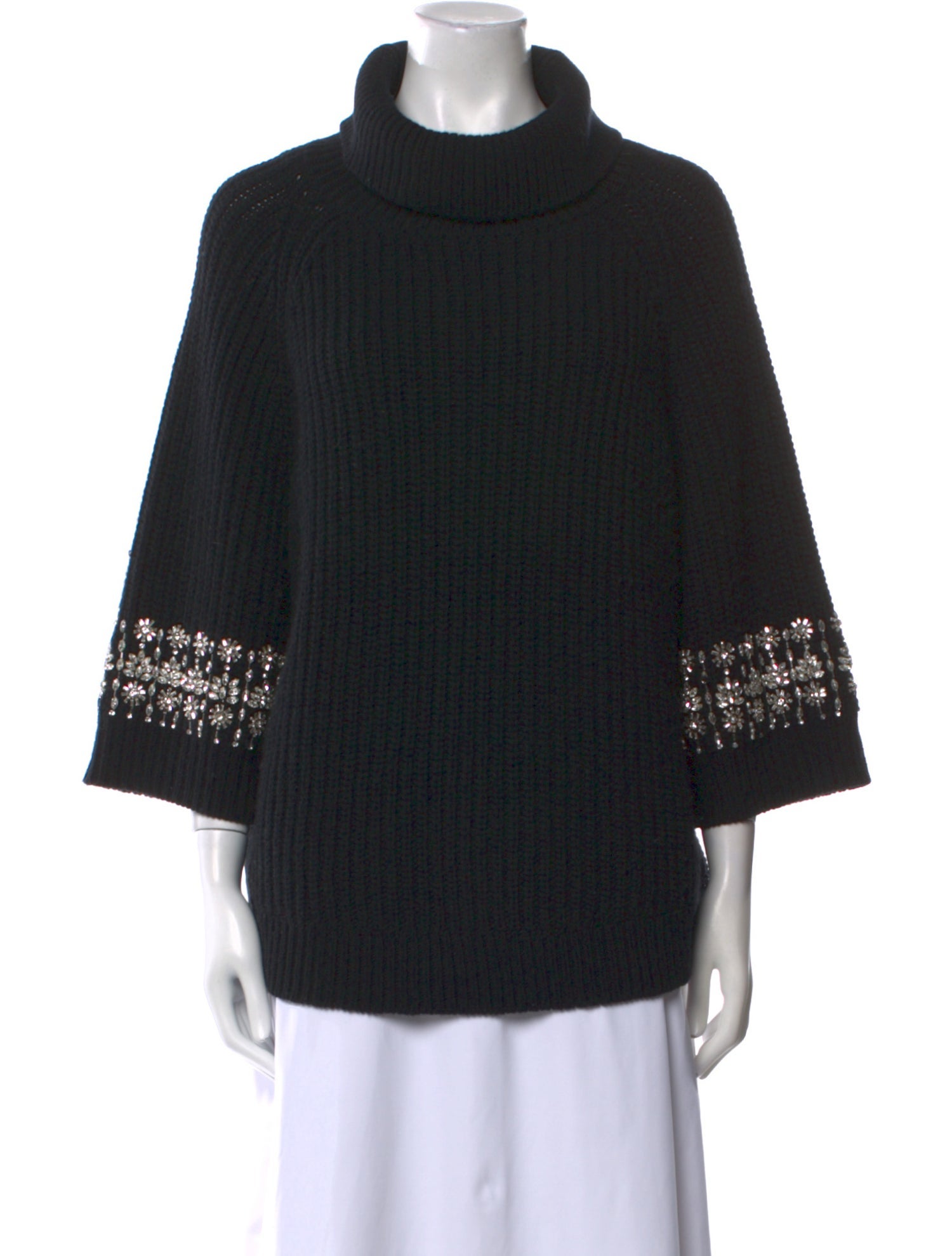 Louise Kennedy Lambswool Turtleneck Sweater