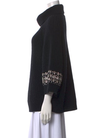 Louise Kennedy Lambswool Turtleneck Sweater