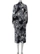 Louise Kennedy Silk Printed Nightgown