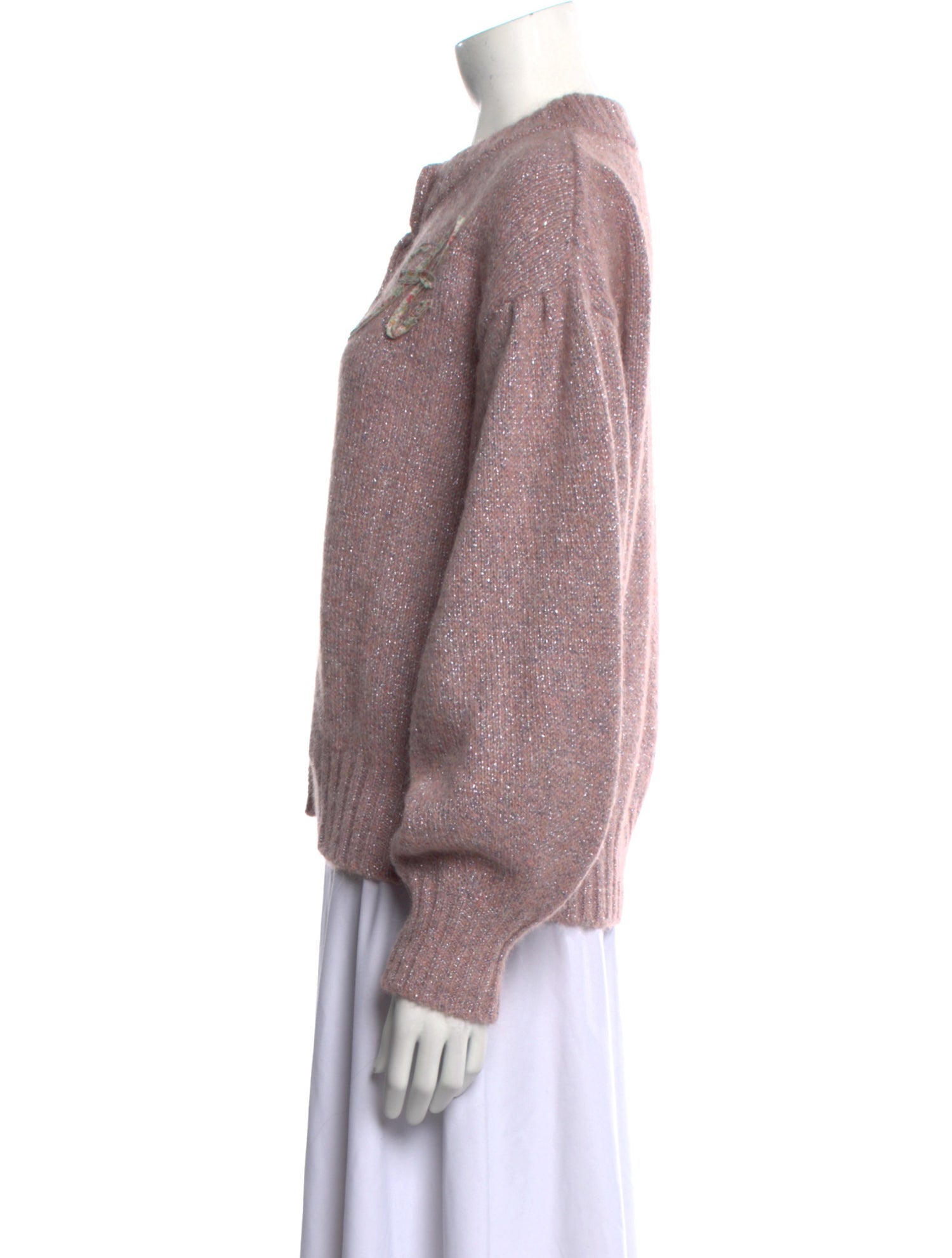 Le Lion Mock Neck Sweater