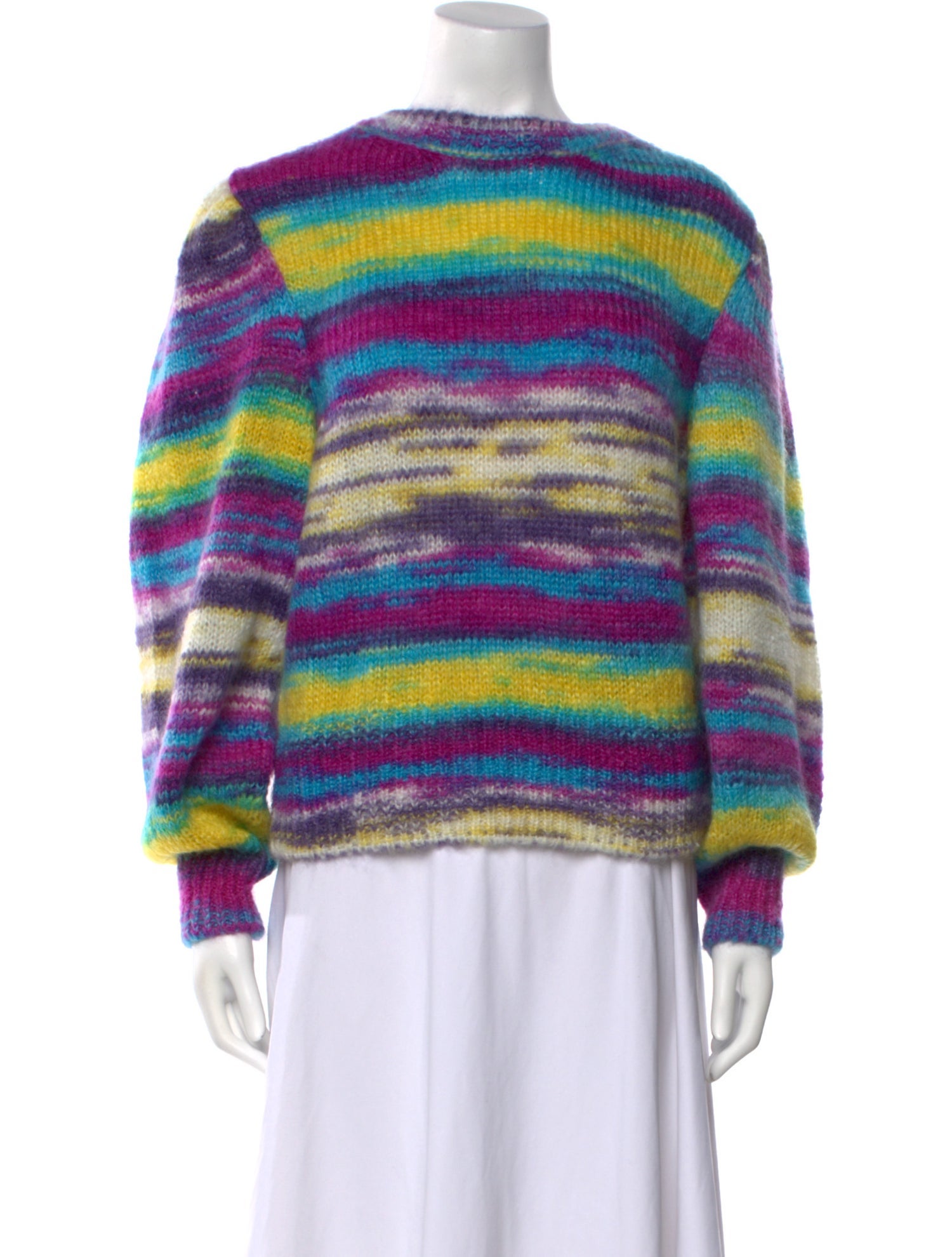 Le Lion Mohair Striped Sweater