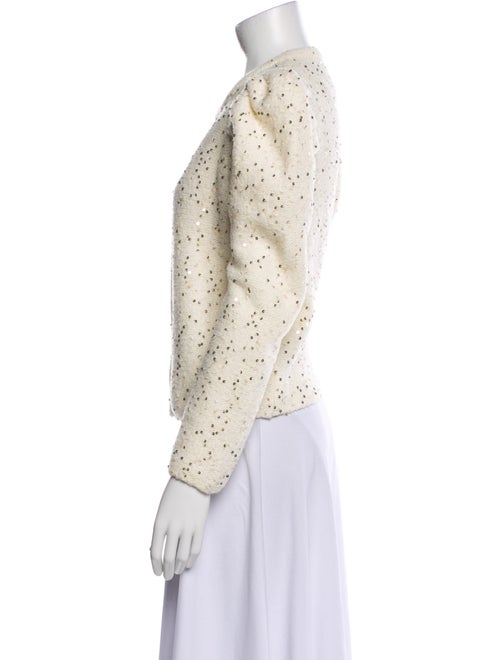 Le Lion Virgin Wool Open Front Sweater