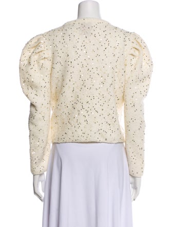 Le Lion Virgin Wool Open Front Sweater