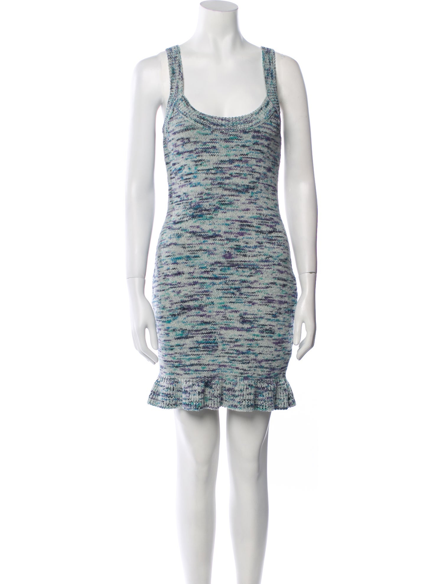 Le Lion Printed Mini Dress w/ Tags