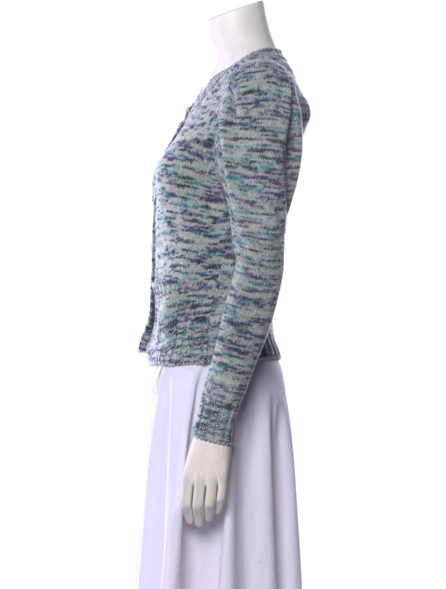 Le Lion Printed Scoop Neck Sweater w/ Tags