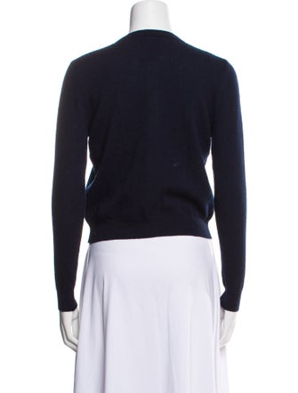 Le Lion Virgin Wool Crew Neck Sweater