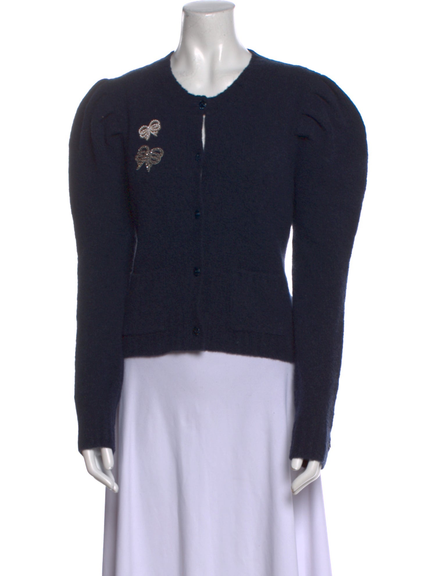 Le Lion Virgin Wool Crew Neck Sweater