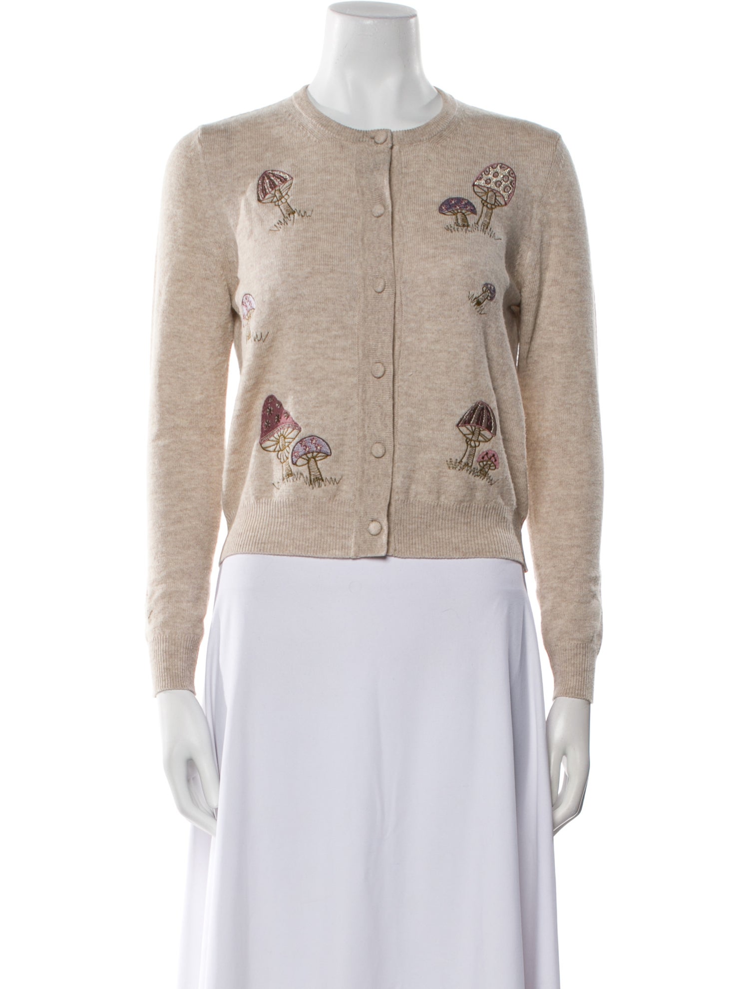 Le Lion Virgin Wool Graphic Print Sweater