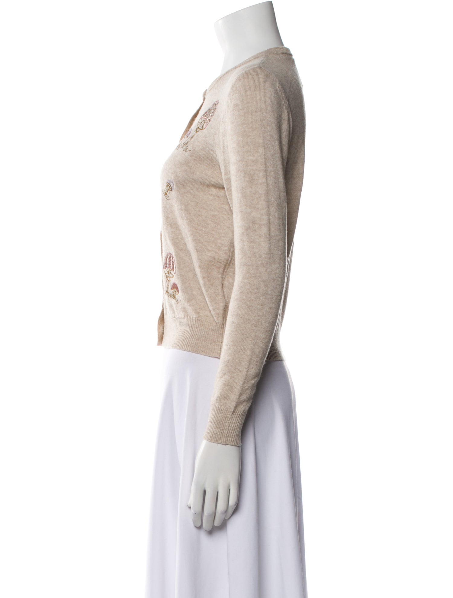 Le Lion Virgin Wool Graphic Print Sweater