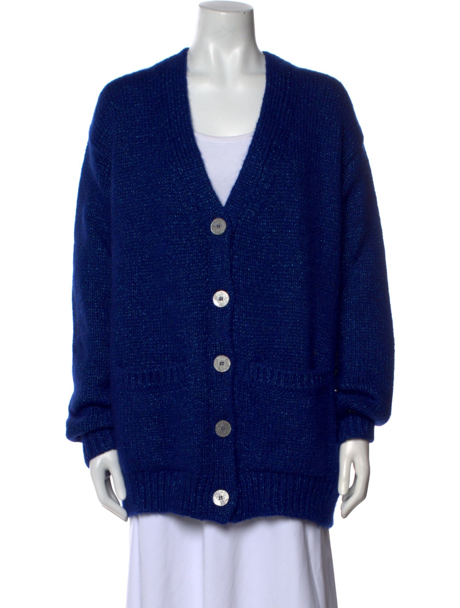 Le Lion Alpaca V-Neck Sweater