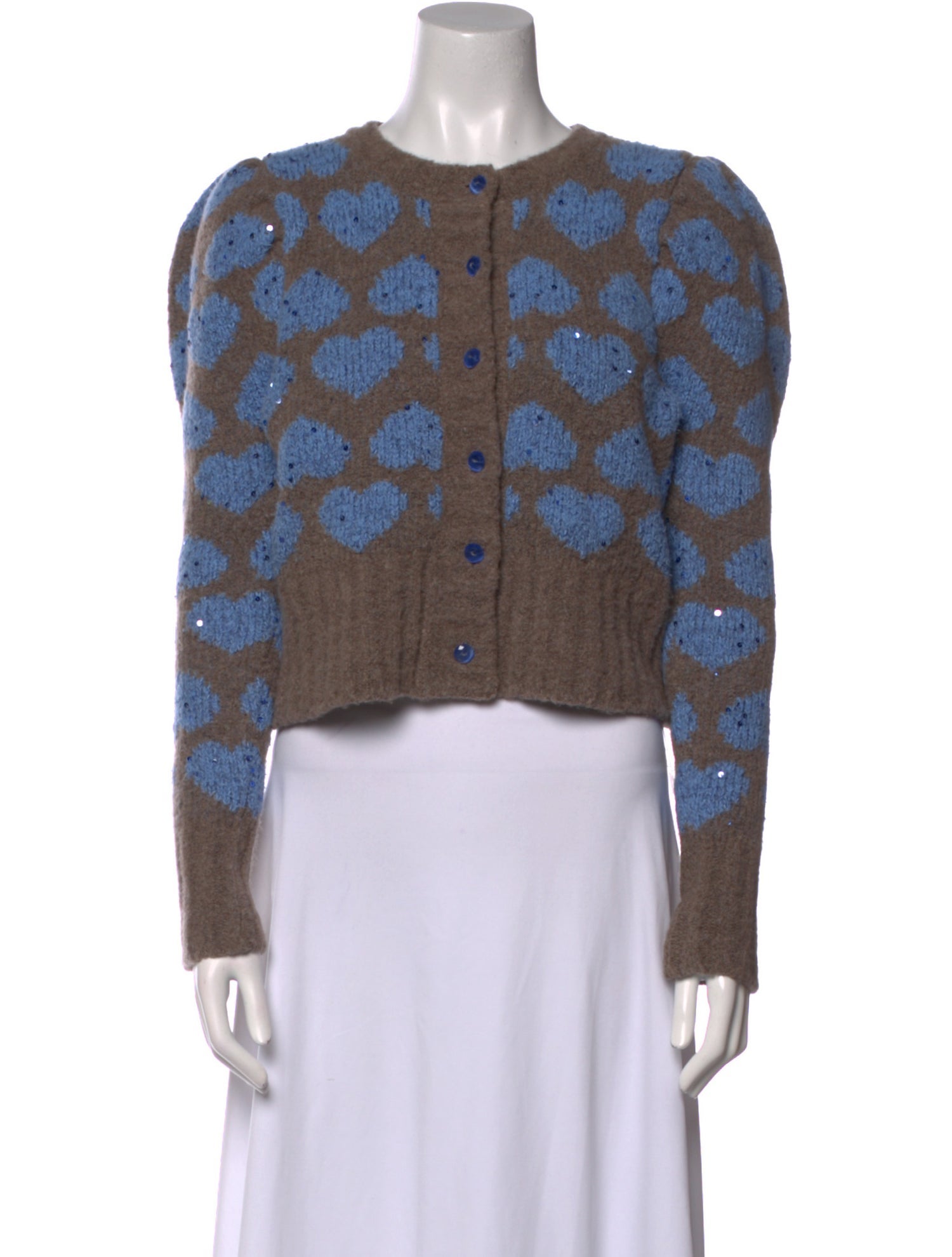 Le Lion Virgin Wool Printed Sweater