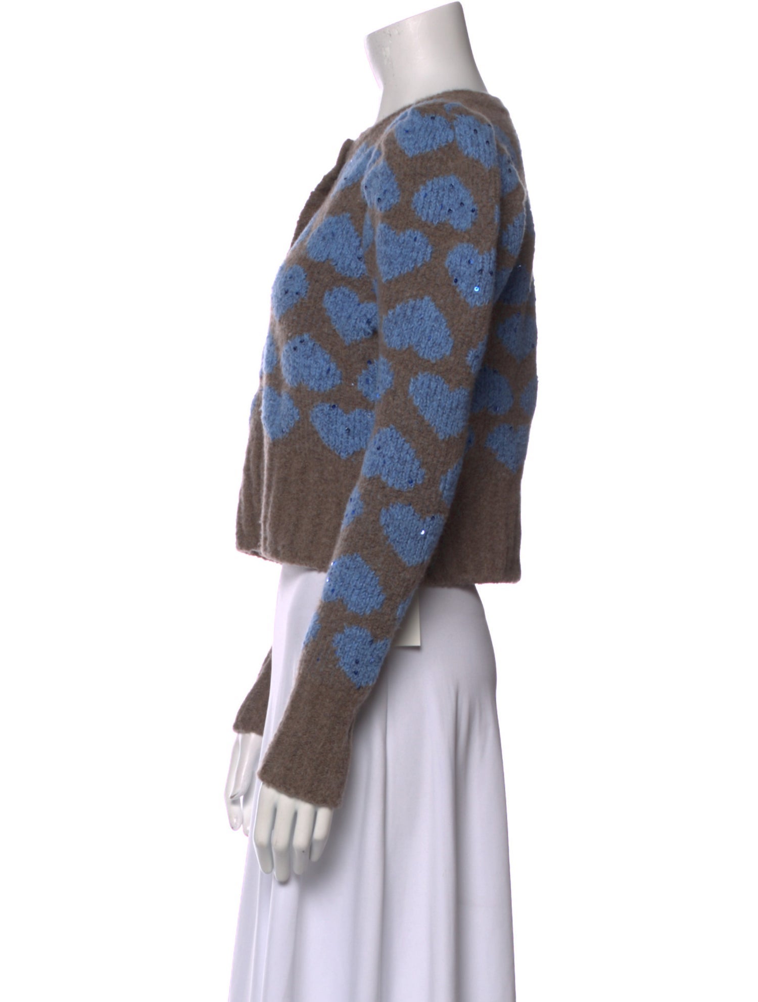 Le Lion Virgin Wool Printed Sweater