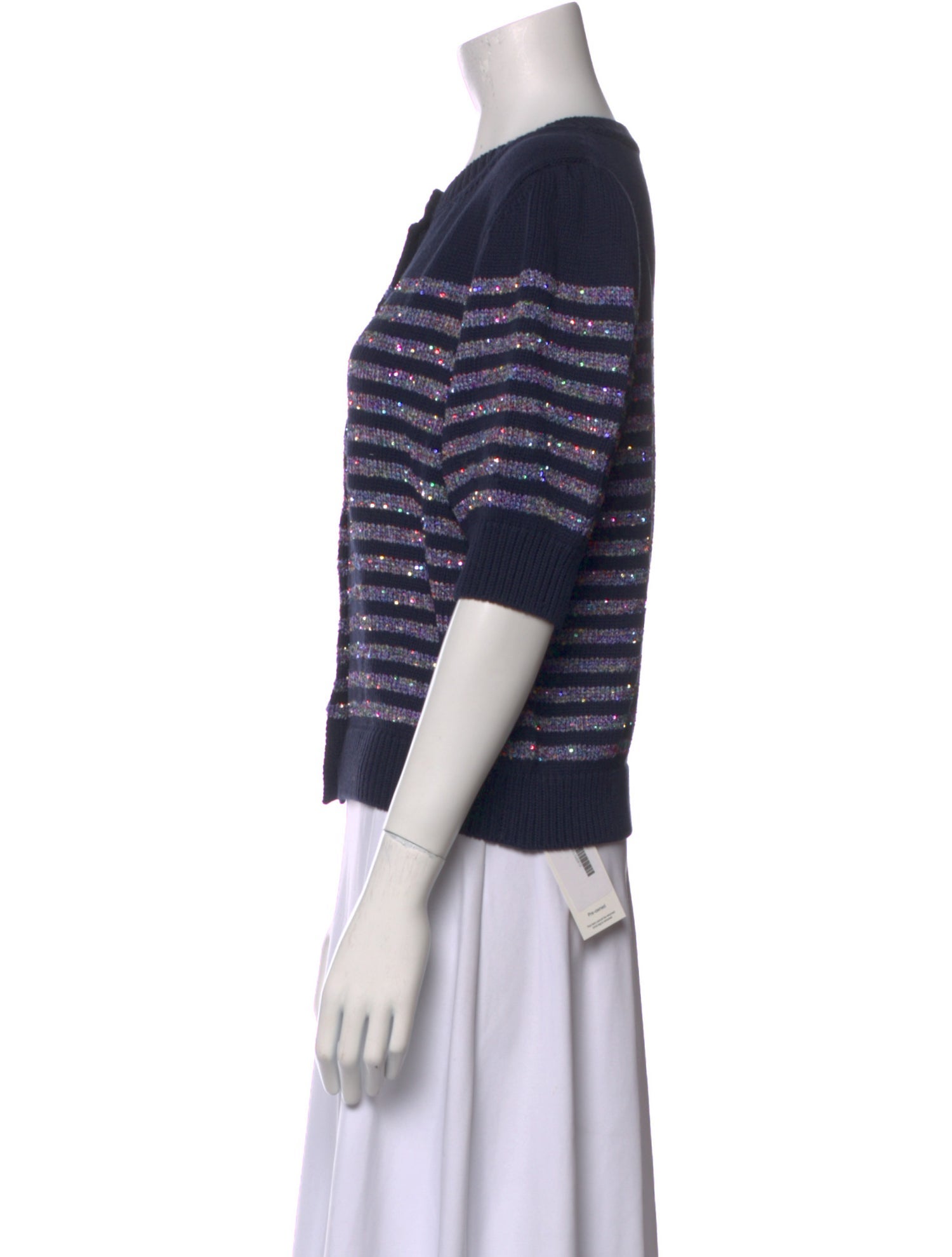 Le Lion Striped Crew Neck Sweater