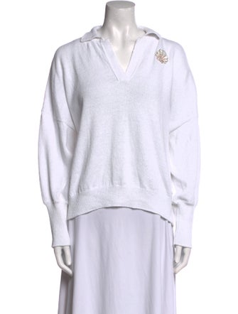 Le Lion V-Neck Sweater