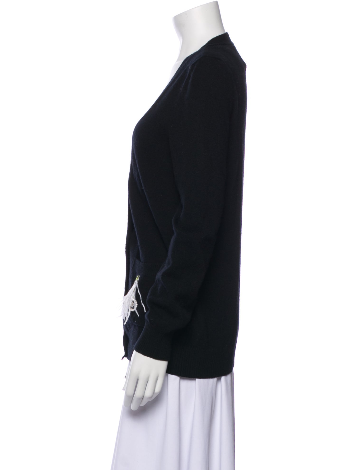 Le Lion Wool V-Neck Sweater