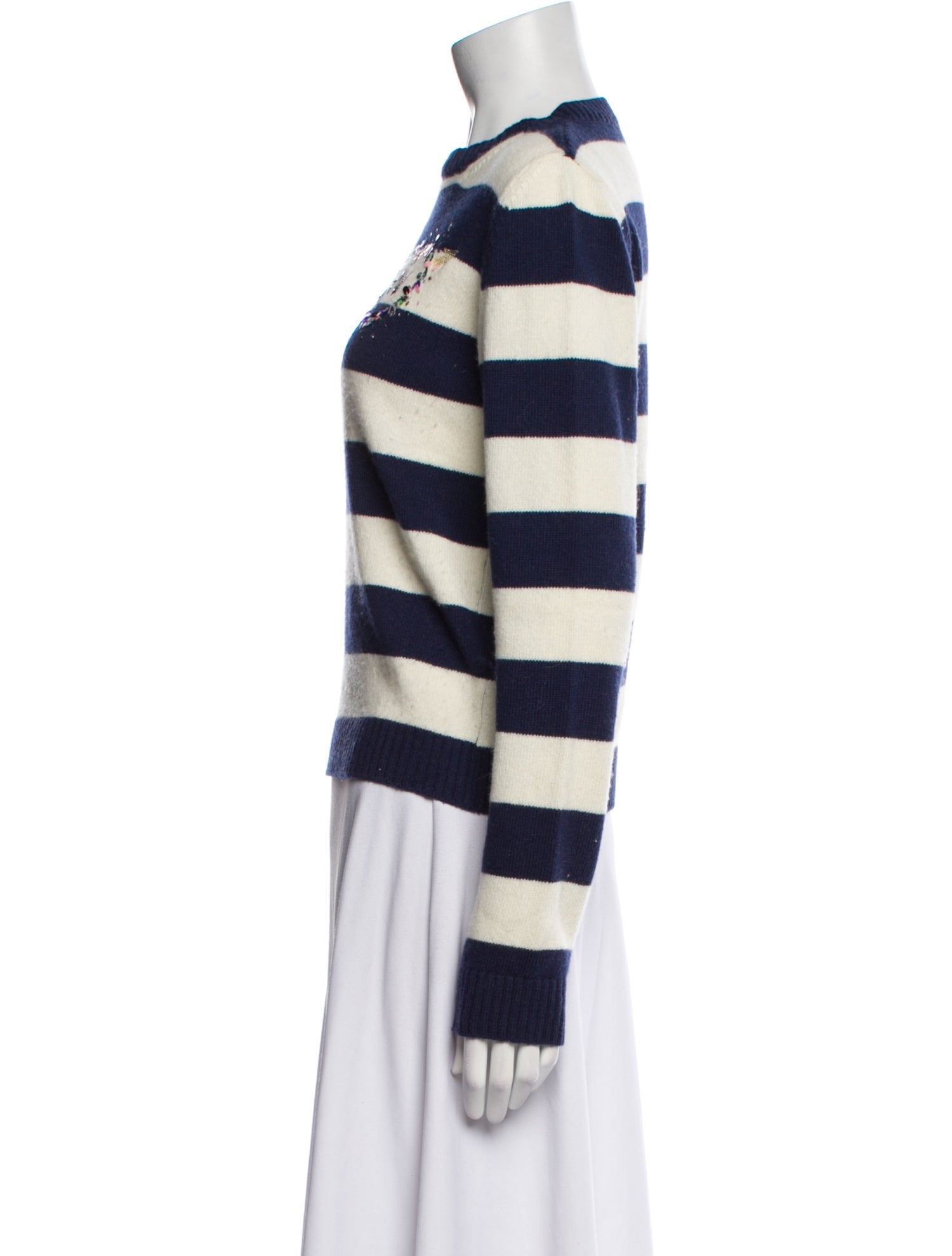 Le Lion Cashmere Striped Sweater