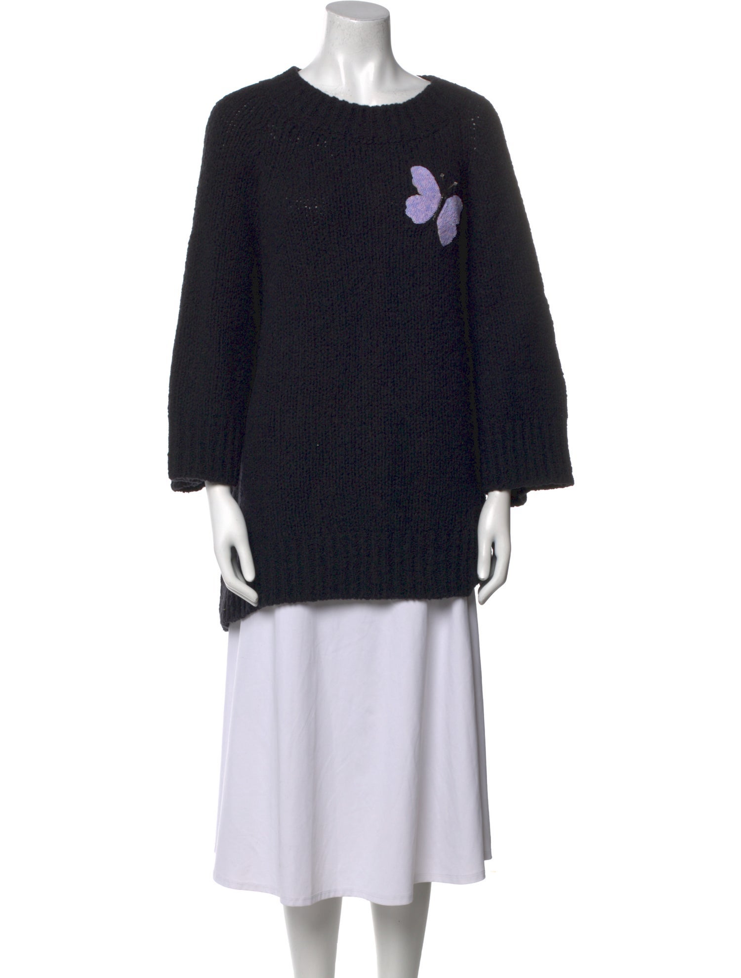 Le Lion Merino Wool Graphic Print Sweater