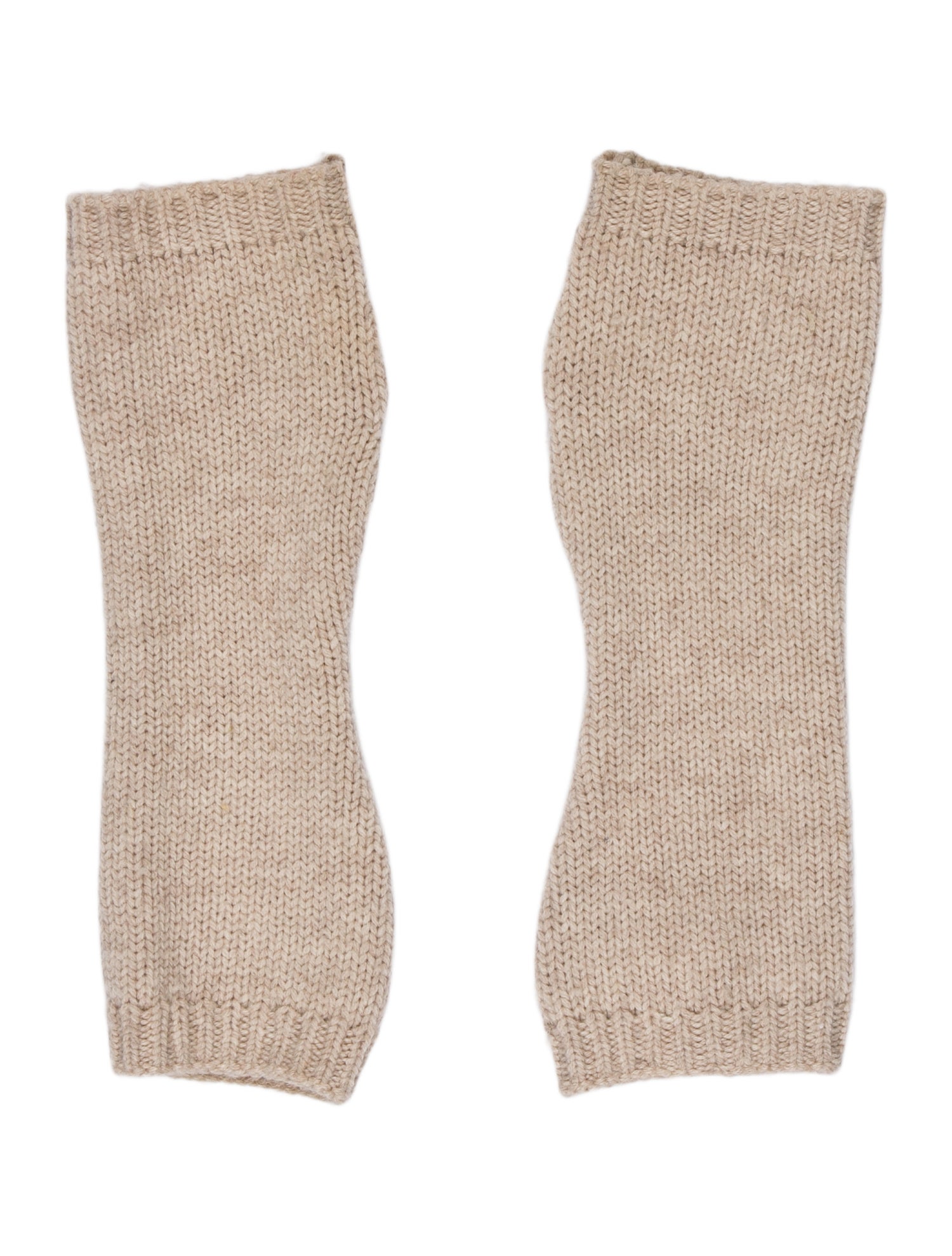 Le Lion Wool fingerless Gloves.