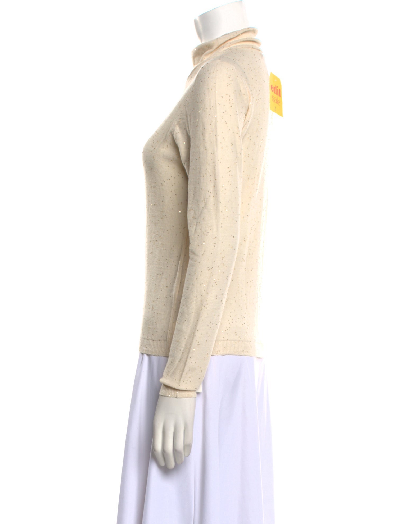Le Lion Virgin Wool Turtleneck Sweater w/ Tags