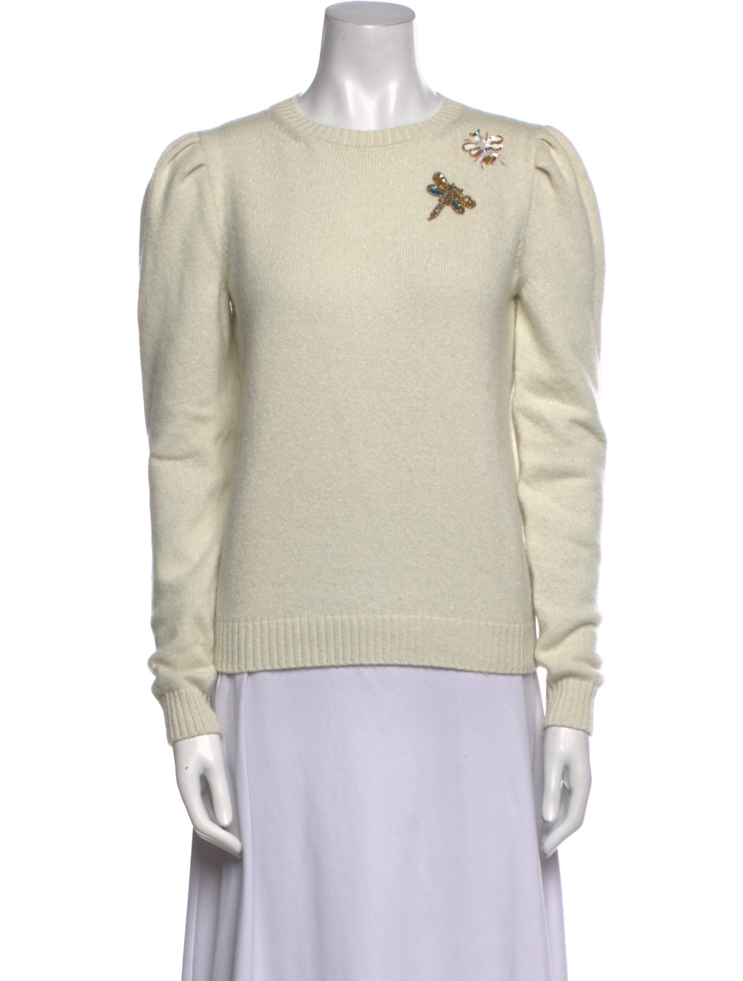 Le Lion Merino Wool Crew Neck Sweater