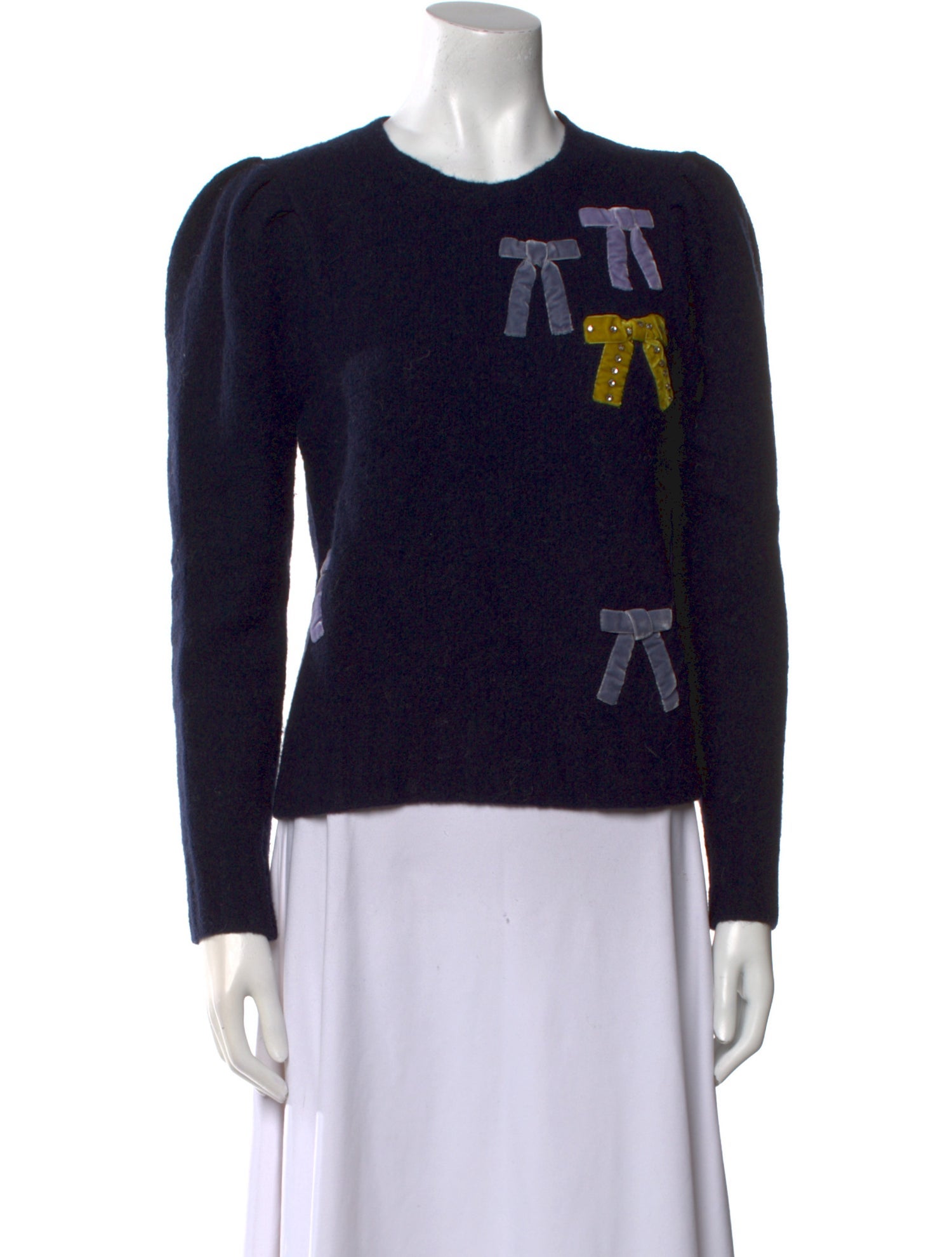 Le Lion Graphic Print Crew Neck Sweater